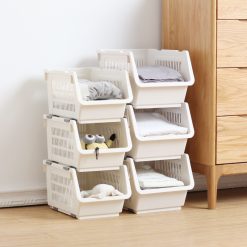 Kệ Xếp Tầng Đa Năng - Kệ Xếp Tầng Nhựa Việt Nhật 36x27x20cm - KXT01