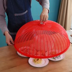 Lồng Bàn Hoa 2675 - Lồng Bàn Bằng Nhựa Đậy Thức Ăn 53cm - LBDTA01