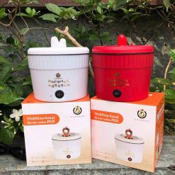 Nồi Lẩu Điện Mini Đa Năng 2 Nấc Nhiệt - Nồi Nấu Mì Dung Tích 1.5L 18cm - NLDBD02