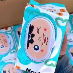 Combo 10 Bịt Khăn Giấy Ướt Lau Mặt Cao Cấp 100 Tờ - KULM01