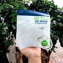 Hộp 100 Khẩu Trang Y Tế An Tâm - Khẩu Trang 3D - KTYT01