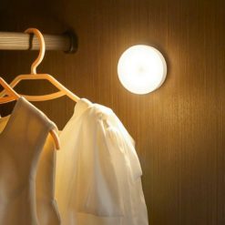 Đèn Ngủ Tròn - Đèn Led Cảm Ứng Chuyển Động Dán Tường 8,4x2cm - DNCU01