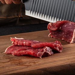 Dao Thái Gợn Sóng Nhà Bếp Ok3 Asakh Bản To 29x7cm - DTGS01