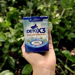 Viên Uống Thảo Mộc Thiên Nhiên Detox X3 - Phiên Bản Mới - DETOXX3
