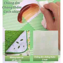 Thảm Dã Ngoại Picnic Size Lớn - Thảm Bạt Caro Chống Thấm Nước 2x2m - TDN01