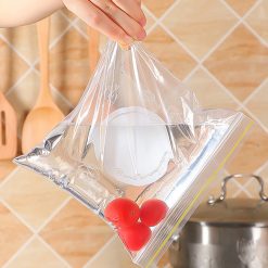 Combo 3 Hộp Túi Zip Đựng Thực Phẩm Có Khóa – Hộp Túi Zip Trong Suốt Bảo Quản Thực Phẩm Nhiều Kích Cỡ - DTP01