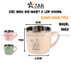 Cốc Giữ Nhiệt - Ly Giữ Nhiệt 2 Lớp Inox Cao Cấp 200ml - CGN2L01