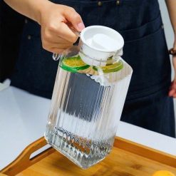 Bình Nước Thuỷ Tinh - Bình Rót Nước Cao Cấp 1700ml - BNTT03