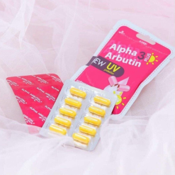 Viên Bột Kích Trắng Body Kyra Alpha Arbutin 3 Plus+ Thái Lan Hỗ Trợ Chống Nắng- Túi 10 Viên - 1016100017044