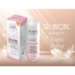 Kem Body Sắc Hương Skin Body Sugaz Baby Hình Viên Thuốc 280ml - 8938508348718