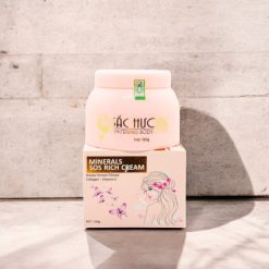 Kem Dưỡng Da Body Sắc Hương Minerals Sos Rich Cream - Hộp Màu Hồng 130ml - KDSHMH