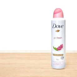 Xịt Khử Mùi Dove Hương Lựu Đỏ 250ml - Hương Thơm Ngọt Ngào Dịu Nhẹ - 8711600786257