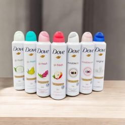 Xịt Khử Mùi Dove Hương Lựu Đỏ 250ml - Hương Thơm Ngọt Ngào Dịu Nhẹ - 8711600786257