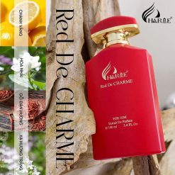 Nước Hoa Charme Red De Charme 100ml Mùi Nam - Hương Thơm Sang Trọng Lịch Lãm - CRDC100ML