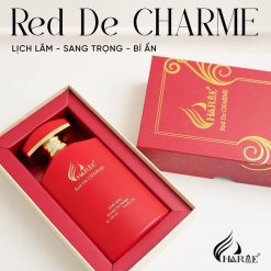 Nước Hoa Charme Red De Charme 100ml Mùi Nam - Hương Thơm Sang Trọng Lịch Lãm - CRDC100ML