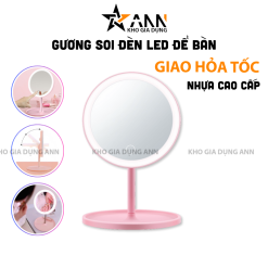 Gương Đèn Led Để Bàn - Giương Trang Điểm Để Bàn - Gương Khớp Xoay 180 Độ 147×37cm - GDB01