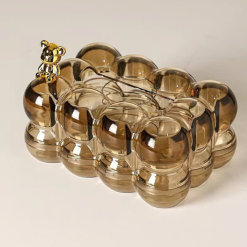 Hộp Đựng Giấy Đám Mây Bồng Bềnh Trong Suốt Kèm Phụ Kiện Gấu/Thỏ Cao Cấp 19x9x13cm - HDGR02