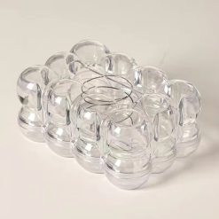 Hộp Đựng Giấy Đám Mây Bồng Bềnh Trong Suốt Kèm Phụ Kiện Gấu/Thỏ Cao Cấp 19x9x13cm - HDGR02