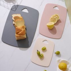 Set 3 Thớt Kháng Khuẩn Nhựa PP Chống Ẩm Mốc 35x25cm - 30x20cm -20x15cm - S3TKK01