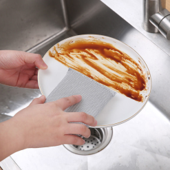 Set 4 Miếng Cọ Rửa Chén Bát Đĩa Đũa Cọ Xoong Nồi Tạo Bọt Đa Năng 10x8cm - MCRBDX02