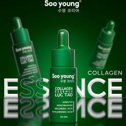 Serum Meso Essence Lục Tảo Soo Young Mini 10ml Hàng Cao Cấp - Dành Cho Da Nám - 8938532152305