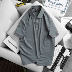 Áo Thun Nam Cổ Bẻ In Họa Tiết Cao Cấp (Có Size 3XL) - CS265