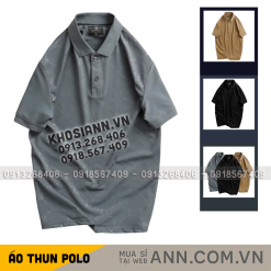 Áo Thun Nam Cổ Bẻ In Họa Tiết Bền Đẹp (Có Size 3XL) - CS267