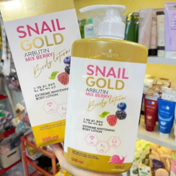 Sữa Dưỡng Thể Precious Skin Thái Lan Snail Gold Arbutin Mixed Berry Hỗ Trợ Dưỡng Sáng Da 500ml - 8859690410833