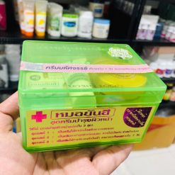 Bộ Kem Yanhee Thái Lan Xanh Lá 5 Món Chính Hãng - Hỗ Trợ Da Thâm Nám Dưỡng Sáng Da - BKYTLXL