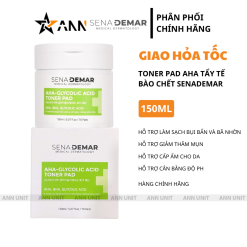 Toner Pad Aha Tẩy Tế Bào Chết Sena Demar Chính Hãng 150ml - 8809136714230