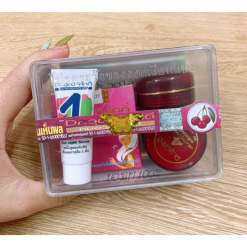 Bộ Kem Yanhee Thái Lan Đỏ 5 Món Chính Hãng - Hỗ Trợ Da Thâm Nám Sạm - BKYTLD