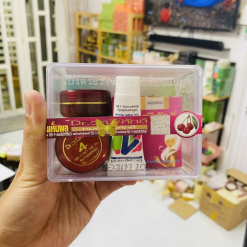 Bộ Kem Yanhee Thái Lan Đỏ 5 Món Chính Hãng - Hỗ Trợ Da Thâm Nám Sạm - BKYTLD