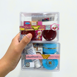 Bộ Kem Yanhee Thái Lan Xanh Dương 5 Món Chính Hãng - Hỗ Trợ Giảm Mụn Dưỡng Sáng Da - BKYTLXD