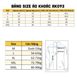 Áo Khoác Kaki Dày Lót Dù Nam Cổ Bẻ Có Túi Trong Cao Cấp Big Size - AK093