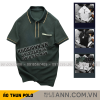 Áo Thun Polo Nam Cao Cấp - Áo Thun Nam Cổ Bẻ Phối Viền Có Túi Trước Ngực Và In Logo Bền Đẹp Big Size - CS270