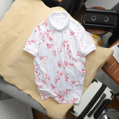 Áo Thun Nam Cổ Bẻ In Họa Tiết Lá Độc Đáo Big Size - CS271