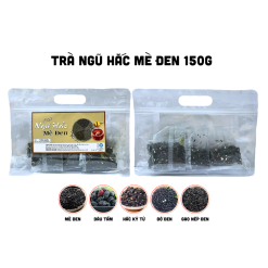Trà Ngũ Hắc Mè Đen Túi Zip 150g 10 Gói - TNHMDTZ150G