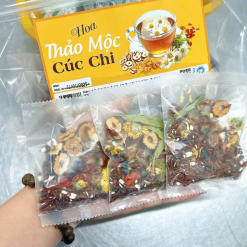 Trà Cúc Chi Thảo Mộc Túi Zip 300g - Túi 10 Gói - HTMCCTZ300G