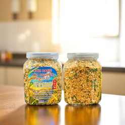 Cơm Rang Tây Nguyên Vị Muối Ớt Thơm Ngon Hộp 500g - CRTNH500G