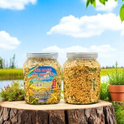 Cơm Rang Tây Nguyên Vị Muối Ớt Thơm Ngon Hộp 500g - CRTNH500G