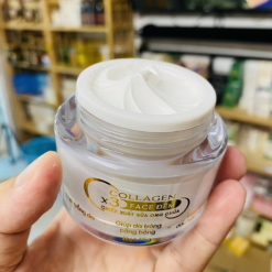 Combo Kem Face Ngày Đêm Collagen X3 TN Đông Trùng Hạ Thảo Mỹ Phẩm Đông Anh 15g - CBFACEX3MOI