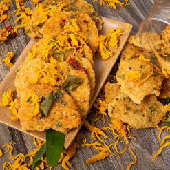 Cơm Cháy Khô Gà Thơm Ngon Hộp 500g - CCKGH500G