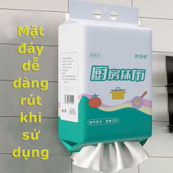 Túi Khăn Rút Lozy - Khăn Lau Bếp Dùng 1 Lần - Giấy Lau Bếp Lozy 100 Tờ/Gói - KGR06