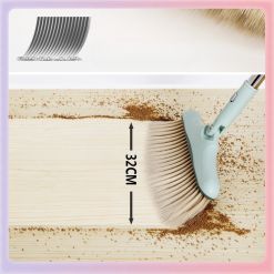 Chổi Quét Nhà Kèm Đồ Hốt Rác Gấp Gọn - CQN01