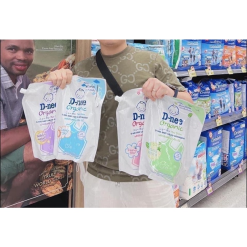 Nước Xả Vải Em Bé 1400ml - Nước Giặt Xả 2 Trong 1 D Nee - NGQA02