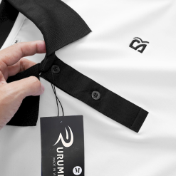 Áo Polo Nam - Áo Thun Nam Có Cổ Thêu Logo Trước Ngực Phối Sọc Cực Ngầu (Có size 3x) - CS277