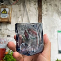 Bộ 6 Cốc Thuỷ Tinh Gợn Sóng - B6CTT