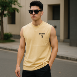 Áo Thun Ba Lỗ - Áo Sát Nách In Chữ ACADEMY NYC Trước Ngực Có Big Size - AB534