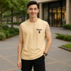 Áo Thun Ba Lỗ - Áo Sát Nách In Chữ ACADEMY NYC Trước Ngực Có Big Size - AB534