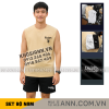 Set Bộ Nam Áo Thun Ba Lỗ & Quần Short Chicago In Chữ Phong Cách Trẻ Trung Năng Động Big Size - SBN147